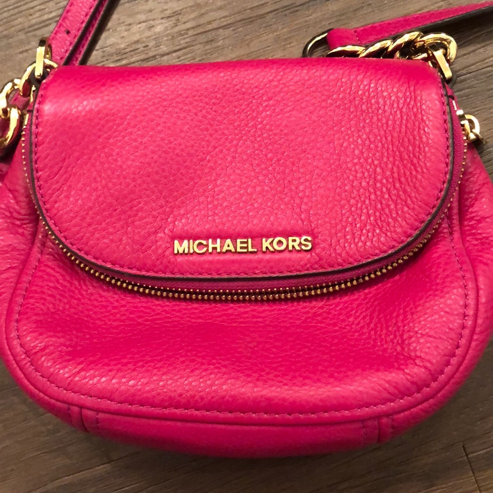 Hot Pink Michael Kors cross body